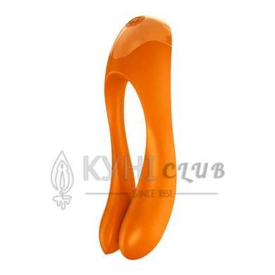 Вибратор на палец Satisfyer Candy Cane Orange 102513 фото