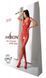 Бодістокінг з крилами Passion BS098 One Size, red, середня сітка, відкритий доступ 106953 фото 6