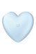 Вакуумний стимулятор-серце з вібрацією Satisfyer Cutie Heart Blue 104269 фото 3