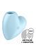 Вакуумний стимулятор-серце з вібрацією Satisfyer Cutie Heart Blue 104269 фото 2