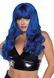 Волнистый парик Leg Avenue Misfit Long Wavy Wig Blue, длинный, реалистичный вид, 61 см 106018 фото 1