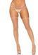 Пояс для панчіх зі стреп Leg Avenue Strappy Rhinestone Garterbelt Nude One Size, стрази 109567 фото 1