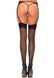 Прозорі панчохи зі швом Leg Avenue Sheer backseam stockings Black, one size 105885 фото 1
