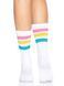 Шкарпетки жіночі в смужку Leg Avenue Pride crew socks Pansexual, 37&ndash;43 розмір 106573 фото 2