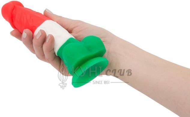Цветной фаллоимитатор ADDICTION - LEONARDO - 7" - 3 COLOURS, 17,8 см, силикон 102413 фото