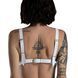 Ліф з натуральної шкіри Feral Feelings - Bikini Top White 107438 фото 3