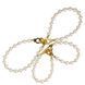 Перлинні наручники та поножі LOCKINK Pearl Handcuffs & Anklecuffs 110068 фото 2