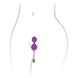 Вагінальні кульки з вібрацією Adrien Lastic Kegel Vibe Purple, діаметр 3,7 см 108843 фото 3