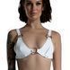 Ліф з натуральної шкіри Feral Feelings - Bikini Top White 107438 фото 2