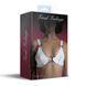 Ліф з натуральної шкіри Feral Feelings - Bikini Top White 107438 фото 4