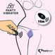 Вибратор в трусики FeelzToys Panty Vibrator Black с пультом ДУ, 6 режимов работы, сумочка-чехол 108611 фото 2