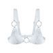 Ліф з натуральної шкіри Feral Feelings - Bikini Top White 107438 фото 1
