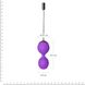 Вагінальні кульки з вібрацією Adrien Lastic Kegel Vibe Purple, діаметр 3,7 см 108843 фото 1