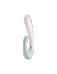Смарт вібратор-кролик із підігрівом Satisfyer Heat Wave Mint 104060 фото