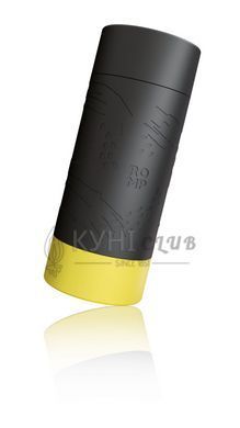 Мастурбатор с эффектом вакуума Romp Dash Black, богатая текстура, многоразовый 106760 фото