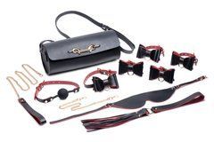Набір БДСМ з дорожньою сумкою Master Series: Bow &mdash; Luxury BDSM Set With Travel Bag, 11 предметів 106808 фото