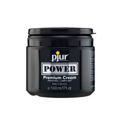 Густа змазка для фістингу та анального сексу pjur POWER Premium Cream 500 мл на гібридній основі 100224 фото