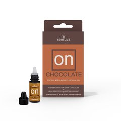 Возбуждающе капли для клитора Sensuva - ON Arousal Oil for Her Chocolate (5 мл) со вкусом шоколада 101685 фото