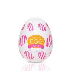 Мастурбатор-яйце Tenga Egg Curl з рельєфом із шишечок 103396 фото