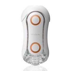 Мастурбатор Tenga Flip Orb &mdash; Orange Crash, з можливістю зміни тиску та стимулювальними кульками всер 108787 фото