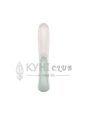 Смарт вібратор-кролик із підігрівом Satisfyer Heat Wave Mint 104060 фото