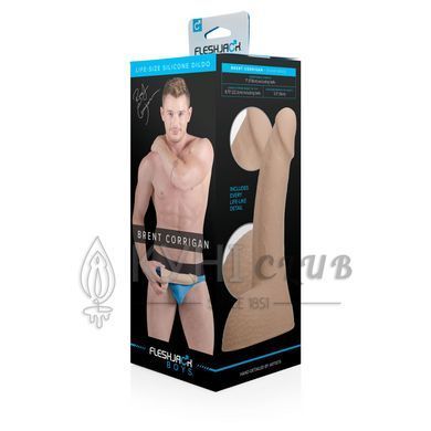 Фалоімітатор Fleshjack Boys: Brent Corrigan Dildo, за зліпком пеніса порноактора 107578 фото