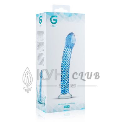 Стеклянный дилдо Gildo Glass Dildo No. 5 102472 фото