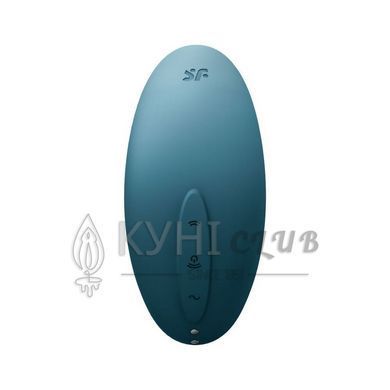 Вакуумний вібратор Satisfyer Vulva Lover 2 Blue 104688 фото