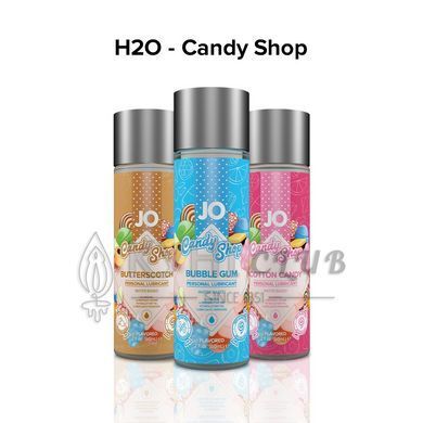 Лубрикант на водній основі JO H2O &mdash; Candy Shop &mdash; Cotton Candy (60 мл) без цукру та парабенів 108588 фото