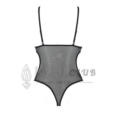 Боди с ажурным лифом Christa Body black L/XL &mdash; Passion 103651 фото