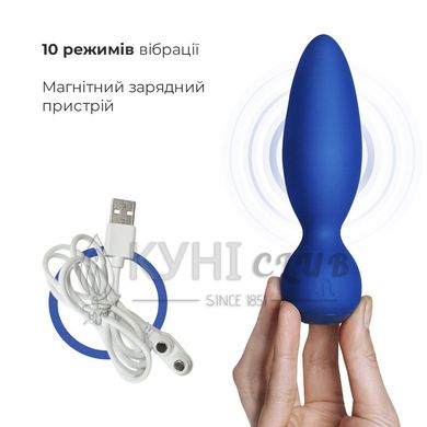 Анальная вибропробка Adrien Lastic Little Rocket макс. диаметр 3,5см, soft-touch 102374 фото