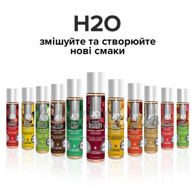 Змазка на водній основі JO H2O — Raspberry Sorbet (30 мл) без цукру, рослинний гліцерин 108963 фото