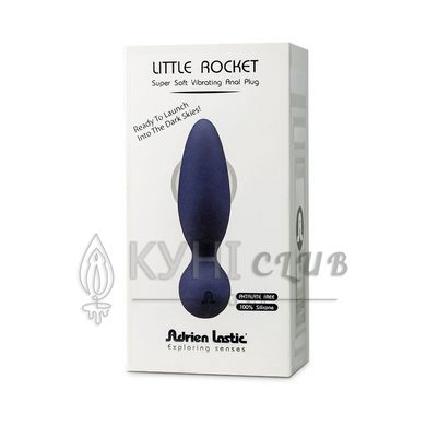 Анальна вібропробка Adrien Lastic Little Rocket макс. діаметр 3,5 см, soft-touch 102374 фото