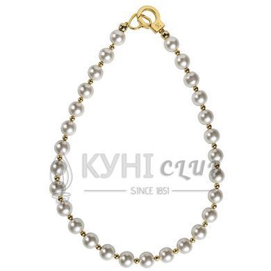 Перлинний нашийник з повідцем LOCKINK Pearl Collar & Leash Set 110069 фото