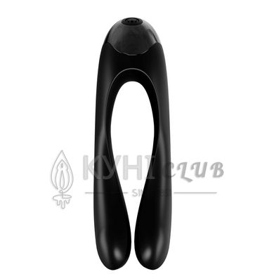 Вібратор на палець Satisfyer Candy Cane Black 102514 фото