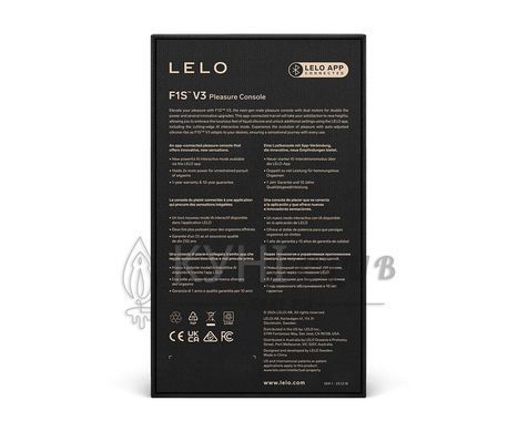 Смарт-мастурбатор LELO F1S V3 Red, 2 мотори, 8 режимів, стимуляція звуковими хвилями 109790 фото
