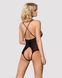 Сетчатое боди с открытыми ягодицами Obsessive 841-TED-1 teddy L/XL, черный 105169 фото 2