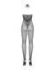 Бодистокинг Obsessive Bodystocking G308 S/M/L, халтер, декор в виде татуировки 105219 фото 6