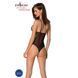 Боди с ажурным лифом Christa Body black L/XL &mdash; Passion 103651 фото 2