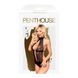 Боді з високим коміром та глибоким декольте Penthouse - Perfect Lover Black L/XL 103240 фото 3