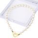 Перлинний нашийник з повідцем LOCKINK Pearl Collar & Leash Set 110069 фото 5