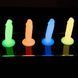 Набір фалоімітаторів ADDICTION Silly Willy Glow in the Dark 12 шт 109593 фото 2