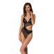 Боди с ажурным лифом Christa Body black L/XL &mdash; Passion 103651 фото 1
