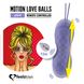 Вагінальні кульки з масажем і вібрацією FeelzToys Motion Love Balls Jivy з пультом ДК, 7 режимів 108612 фото 2