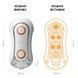 Мастурбатор Tenga FLIP ORB - Orange Crash, с изменяемым сжатием, со стимулирующими шариками внутри 108787 фото 2