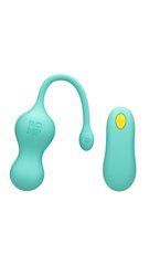 Виброяйцо для точки G с пультом управления Romp Cello Light Teal, водонепроницаемое 106761 фото