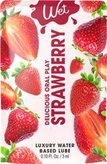 Пробник Wet Oral Play Strawberry (3 мл) 107909 фото