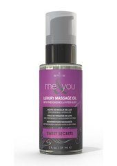Масажна олія Sensuva Me&You - Sweet Secrets (Pomegranate, Fig, Coconut & Plumeria) 59 мл 107864 фото
