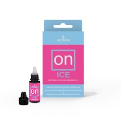 Збуджувальні краплі для клітора Sensuva - ON Arousal Oil for Her Ice (5 мл) охолоджувальні, до 30 хв 101686 фото