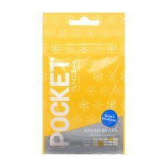 Мастурбатор TENGA Pocket Spark Beads 103492 фото